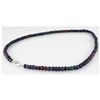 Image 2 : 144.57ctw Natural Multi-Color Rondelles Necklace