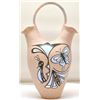 Image 1 : Zuni Double-Fluted Butterfly Pottery - Tony Lorenzo