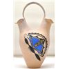 Image 2 : Zuni Double-Fluted Butterfly Pottery - Tony Lorenzo