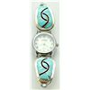 Image 1 : Zuni Turquoise Women's Watch - Amy Quandelacy