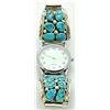 Image 1 : Navajo Sleeping Beauty Turquoise Men's Watch