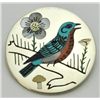 Image 1 : Zuni Multi-Stone Bird Sterling Silver Pendant & Pin - Rudell & Nancy Laconsello