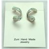 Image 1 : Zuni Opal Spiraling Earrings