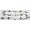 Image 1 : Old Pawn Multi-Stone Inlay Sterling Silver Belt