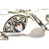 Image 5 : Old Pawn Multi-Stone Inlay Sterling Silver Belt