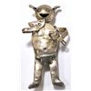 Image 1 : Old Pawn Sterling Silver Kachina with Watermelon Pendant & Pin