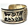 Image 2 : Old Pawn Man on Maze & Maize Sterling Silver Cuff Bracelet - CB