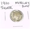 Image 1 : 1920 Mercury SILVER Dime *PLEASE LOOK AT PICTURE TO DETERMINE GRADE*!!