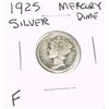 Image 1 : 1925 Mercury SILVER Dime *RARE FINE GRADE*!!