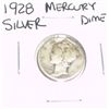 Image 1 : 1928 Mercury SILVER Dime *PLEASE LOOK AT PICTURE TO DETERMINE GRADE*!!