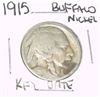 Image 1 : 1915 Buffalo Nickel RARE KEY DATE  *PLEASE LOOK AT PICTURE TO DETERMINE GRADE*!!