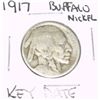 Image 1 : 1917 Buffalo Nickel RARE KEY DATE  *PLEASE LOOK AT PICTURE TO DETERMINE GRADE*!!