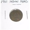 Image 1 : 1901 Indian Head Penny *PLEASE LOOK AT PICTURE TO DETERMINE GRADE - NICE COIN*!!