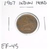 Image 1 : 1907 Indian Head Penny *RARE EXTRA FINE HIGH GRADE - NICE COIN*!!