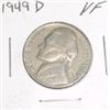 Image 1 : 1949-D Jefferson Nickel *NICE VERY FINE GRADE*!!