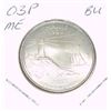 Image 1 : 2003-P Washington STATE Quarter *MAINE BU-BRILLIANT UNC HIGH GRADE* NICE COIN!!