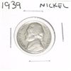 Image 1 : 1939 Jefferson Nickel *PLEASE LOOK AT PICTURE TO DETERMINE GRADE - NICE COIN*!!
