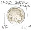 Image 1 : 1920 Buffalo Nickel *VERY FINE GRADE - NICE COIN*!!