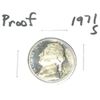 Image 1 : 1971-S Jefferson Nickel *RARE PROOF HIGH GRADE - NICE COIN*!!