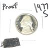 Image 1 : 1977-S Jefferson Nickel *RARE PROOF HIGH GRADE - NICE COIN*!!