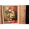 Image 3 : WONDERFUL FLORAL ARRANGEMENT FRAMED OIL ON CANVAS BY MATTHEW ORANTE 1996 - 8" X 10"