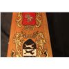 Image 8 : UNBELIEVABLE ENGRAVED & DECORATED HAMMER BY MATTHEW ORANTE - 1982 - SET IN GREAT PAINTED WOODEN BOX 