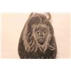 Image 2 : STONE CARVING 1974 BY MATTHEW ORANTE OF WIFE ISABELLE - NECKLACE