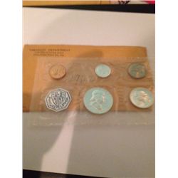 1962 Silver Mint Proof Set in Original Packaging