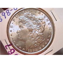 1898-O Morgan Dollar MS63 (Claims to a MS-64)