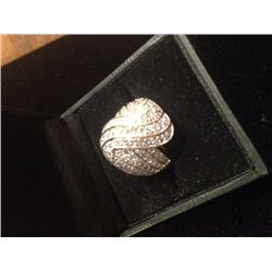 14K Gold Parve Diamond Ring, 4.8 Grams Gold