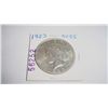 Image 1 : 1923 SILVER PEACE DOLLAR, AU-55