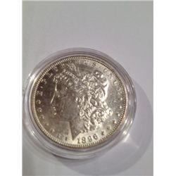 1896 Brilliant Uncirculated Morgan Dollar