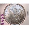 Image 1 : 1921 MORGAN SILVER DOLLAR, AU W/YELLOW TONING