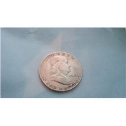 1949 SILVER FRANKLIN HALF DOLLAR