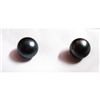 Image 1 : Natural 14.30 ctw Pearl Round Earrings .925 Sterling
