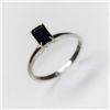 Image 1 : Natural 3.00 ctw Sapphire Emerald .925 Sterling Ring