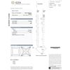 Image 2 : Diamond GIA Cert. Square 1.10 ctw D, VS2