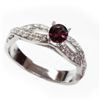 Image 1 : Natural 1.34 ct 3.80g Pink Tourmaline 14k WG Ring