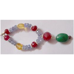 Natural 48.35ct Tanzanite/Ruby/Emerald/Semi Precious Pe