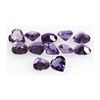 Image 1 : Natural Amethyst 4.18 Heart Shape ctw
