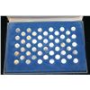 Image 2 : US States of the Union Mini-Coin Set W/State Flower on the Reverse; Lot of 50, Sterling Silver, The 
