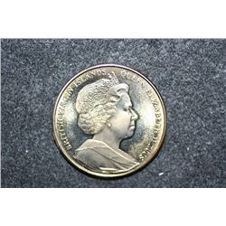 2008 British Virgin Islands Olympic $5 Foreign Coin; Titanium, The Pobjoy Mint England
