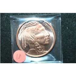 2012 Copper Round; .999 Fine Copper 1 Oz.