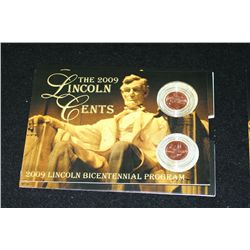 2009 Lincoln-Formative Years Penny Set; P&D Mints; UNC