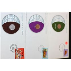 Western Samoa, Mali & Tuvalu; Coins of All Nations Dated 1980-1981; Lot of 3