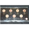 Image 1 : 1982 Lincoln Cent Mint Set; Lot of 7