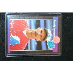 1988 MLB Leaf Randy Johnson-Expos Rated Rookie Baseball Trading Card