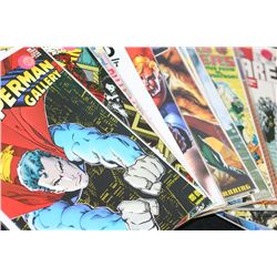 DC, Marvel, Vertigo, Malibu, Image, Harris, Sirius, Dark Horse & Viz Comics; Various Dates & Heroes/
