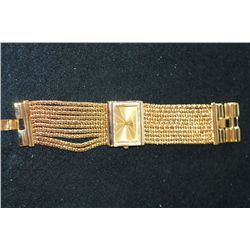 Women's AD Gold-Toned Wrist Watch