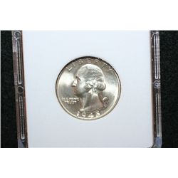 1945 Washington Quarter; MCPCG Graded MS66